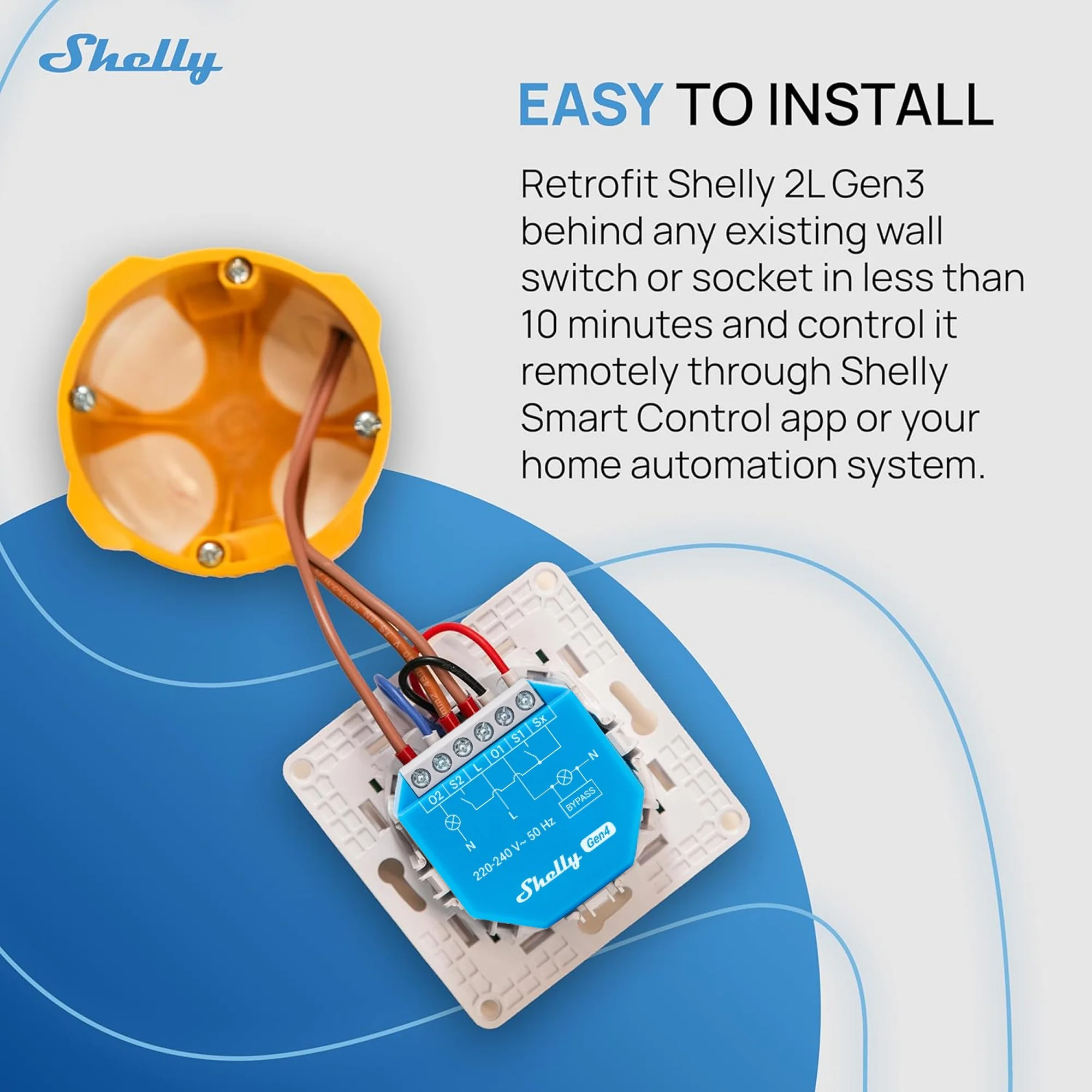 Interrupteur intelligent Shell - Smart Home Wifi Hub avis et prix