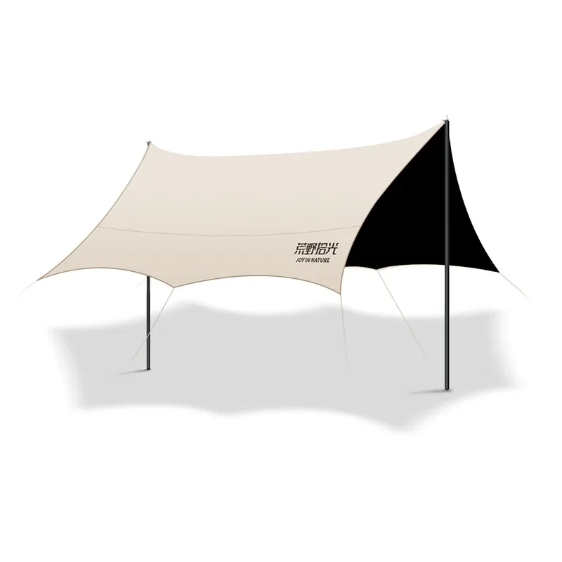 

Vinyl canopy tent outdoor large camping equipment camping picnic portable star anise sunscreen awning