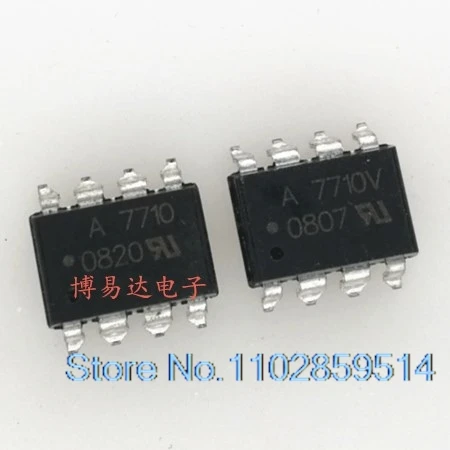 10PCS/LOT A7710 HCPL-7710 HCPL-7710V SOP8 A7710V