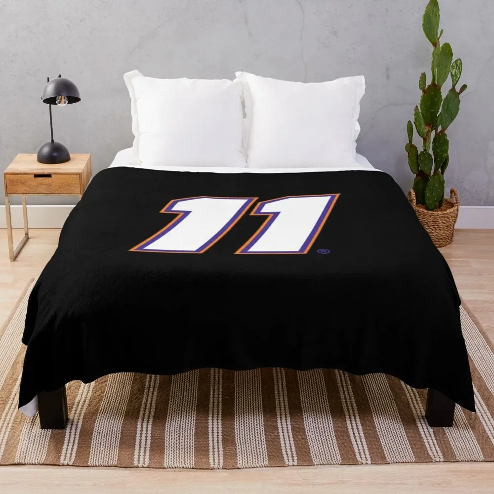 The 11 Denny Hamlin Throw Blanket Tourist Heavy Luxury Designer Blankets