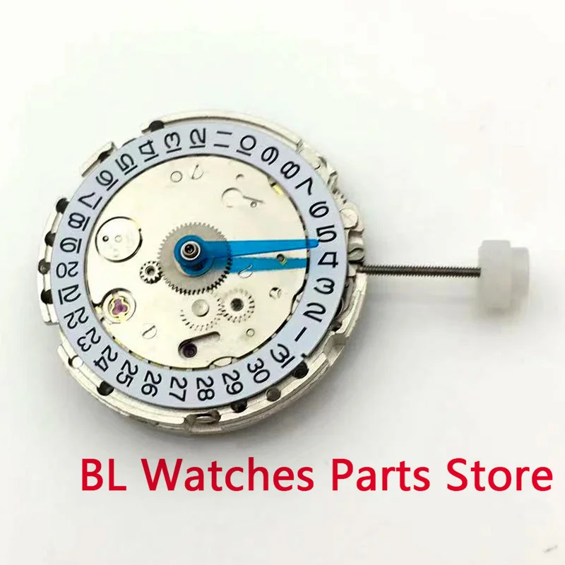 BL  New 4-Pin GMT MingZhu3804 Original Automatic Mechanical Date Adjustment Watch Movement Replacement Watchparts