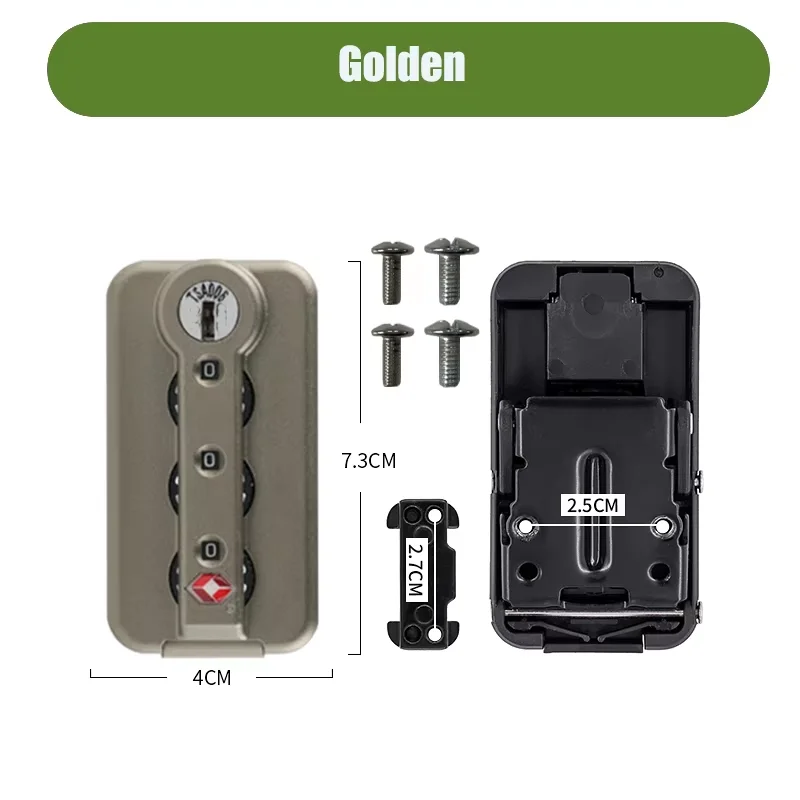 For Rimowa TSA006 Luggage Accessories Genuine Combination Lock Luggage Accessories Replacement Luggage Lock Security Lock