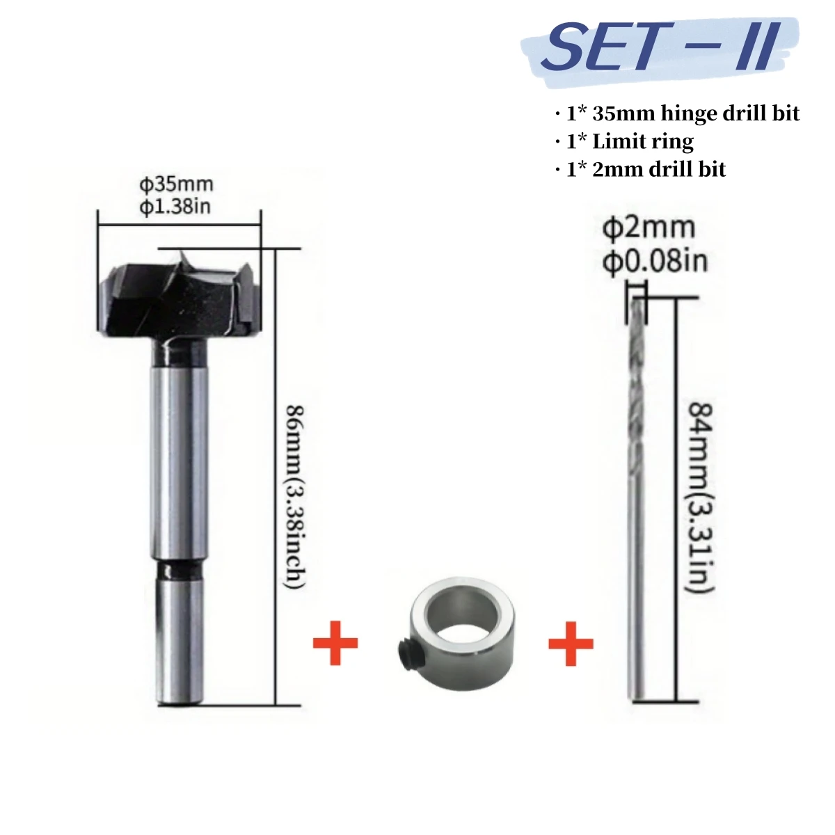 Houtbewerking 35mm Verborgen Scharnier Jig Kit of Booraccessoires, Scharnier Boor Jig Boorgeleider Locator voor Kast Kasten Gereedschap