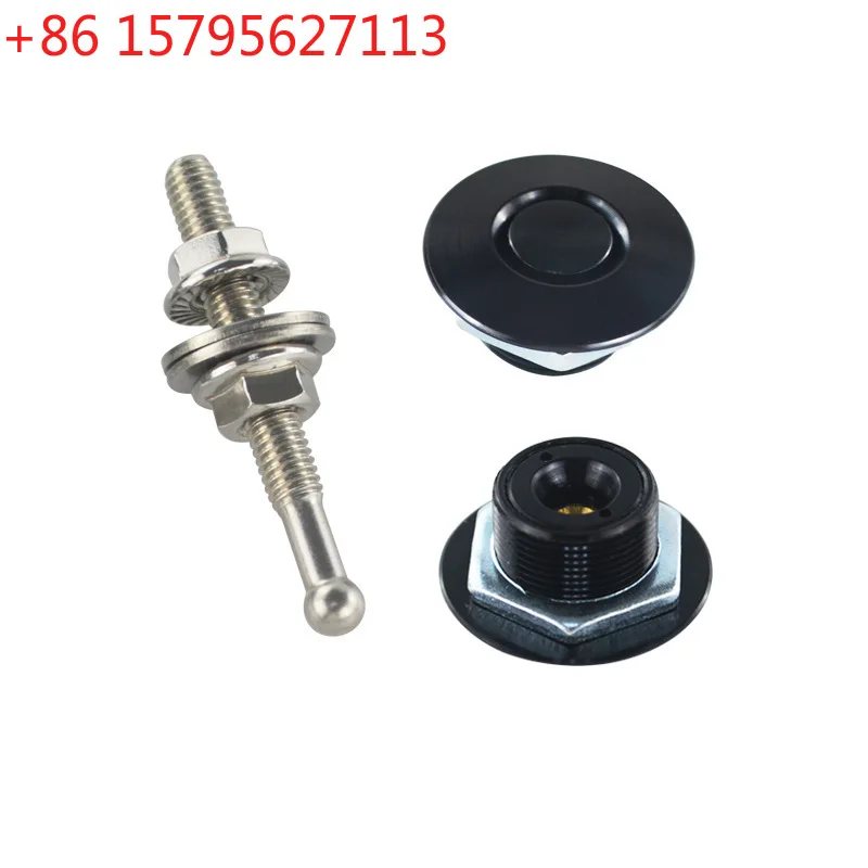 32Mm invisible anti-theft modified button type mini hood lock engine hood lock long/short
