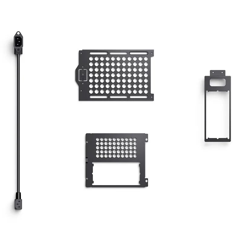 JONSBO N6 NAS Host Box MATX Komputer Desktop 9 Slot Hard Drive Penyimpanan Jaringan Rumah Mendukung Pendingin Air 240 ITX Casing Host