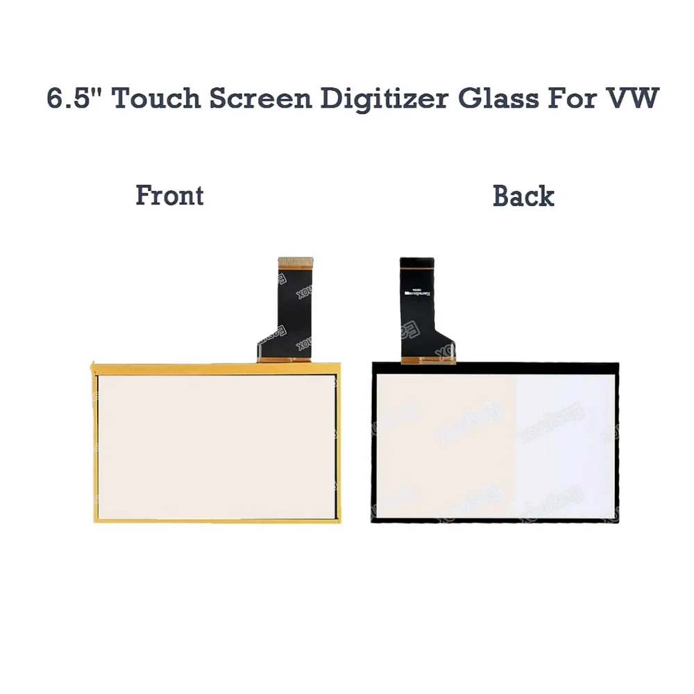 6.5 Inch Touch Screen Digitizer Glass for VW MIB LCD Display Car Radio Navigation GPS Matte Repair