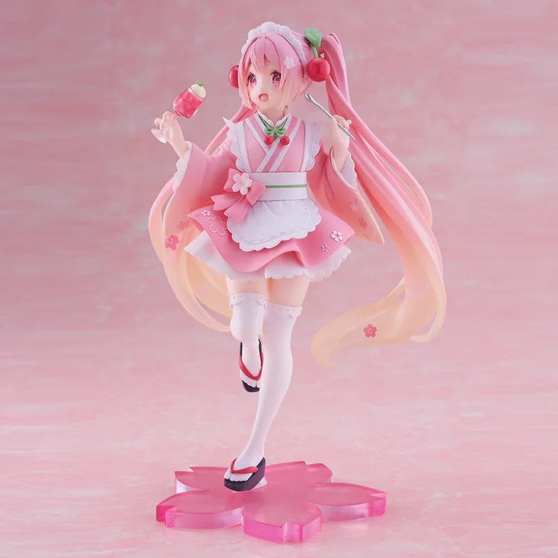タイトー-coreful-初音ミクさくら初期ボーカロイドメイドレストランフィギュアグッズアニメ玩具手作りクラフトアクションフィギュア