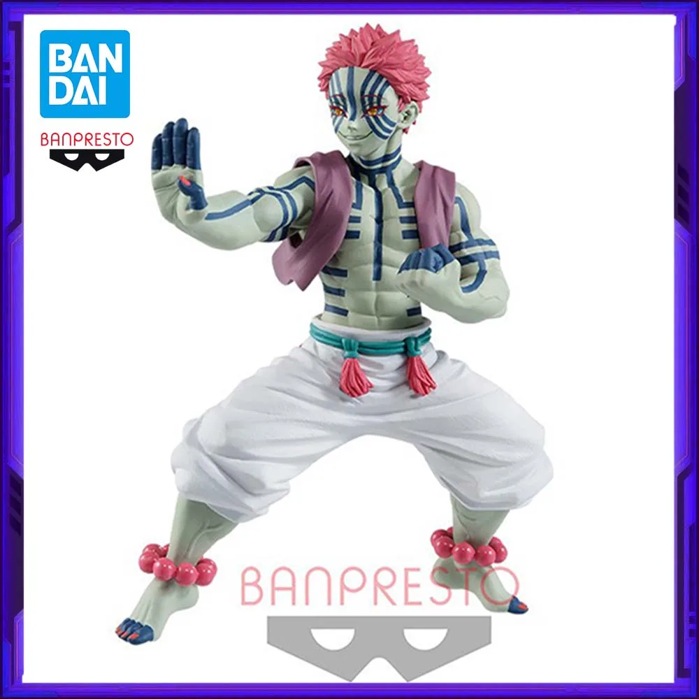 

В наличии Bandai Original Banpresto Demon Slayer: Kimetsu no Yaiba Akaza Anime Фигурка Модель Фигурки Игрушки