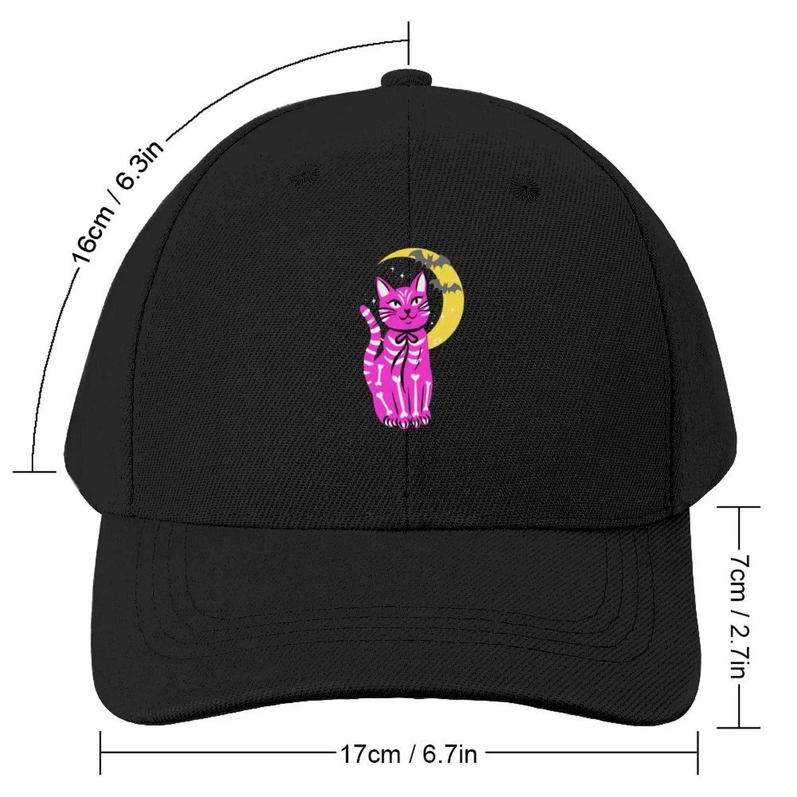 Pumpkin Spiced Kitty 2021 Baseball Cap Rave cute Woman Men's