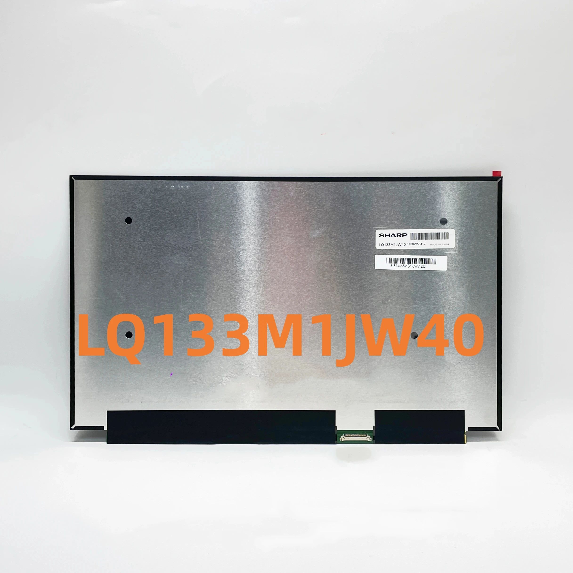 LQ133M1JW40 13.3Inch Laptop Slim LCD Display 470cd High Brightness 100% sRGB 1920x1080 30pins