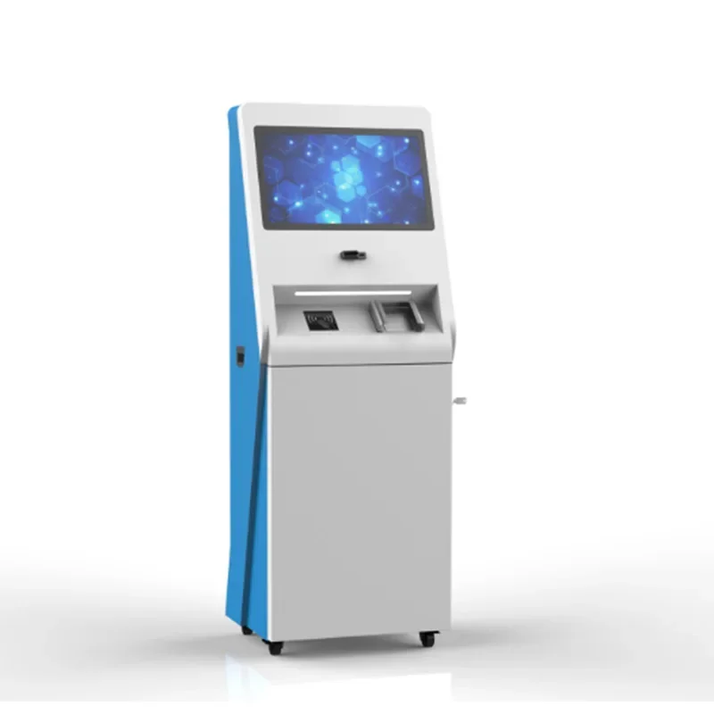 

32 Inch Self Service Touch Screen Kiosk with Thermal Printer, Fingerprint,camera