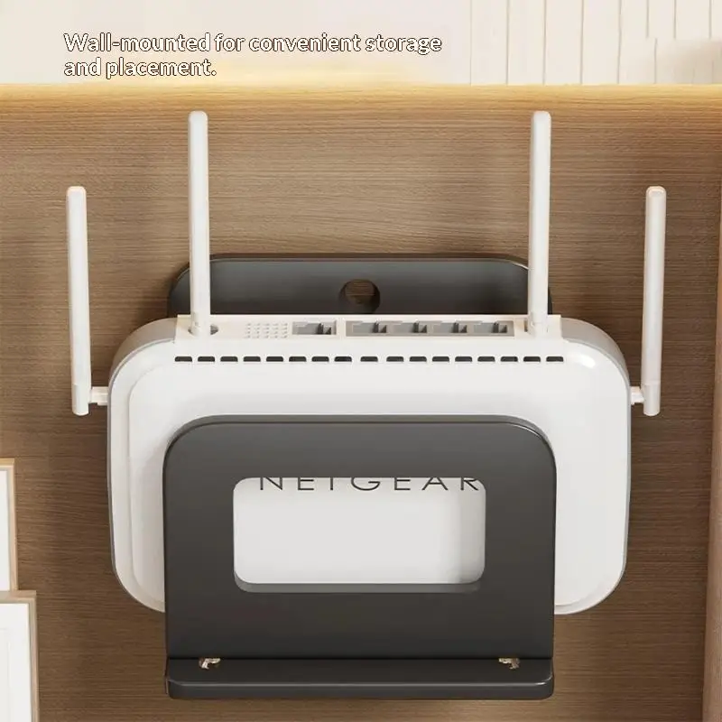 Adjustable Small Device Wall Mount Holder For Router Modem TV Box And Other Media Players 1Pc