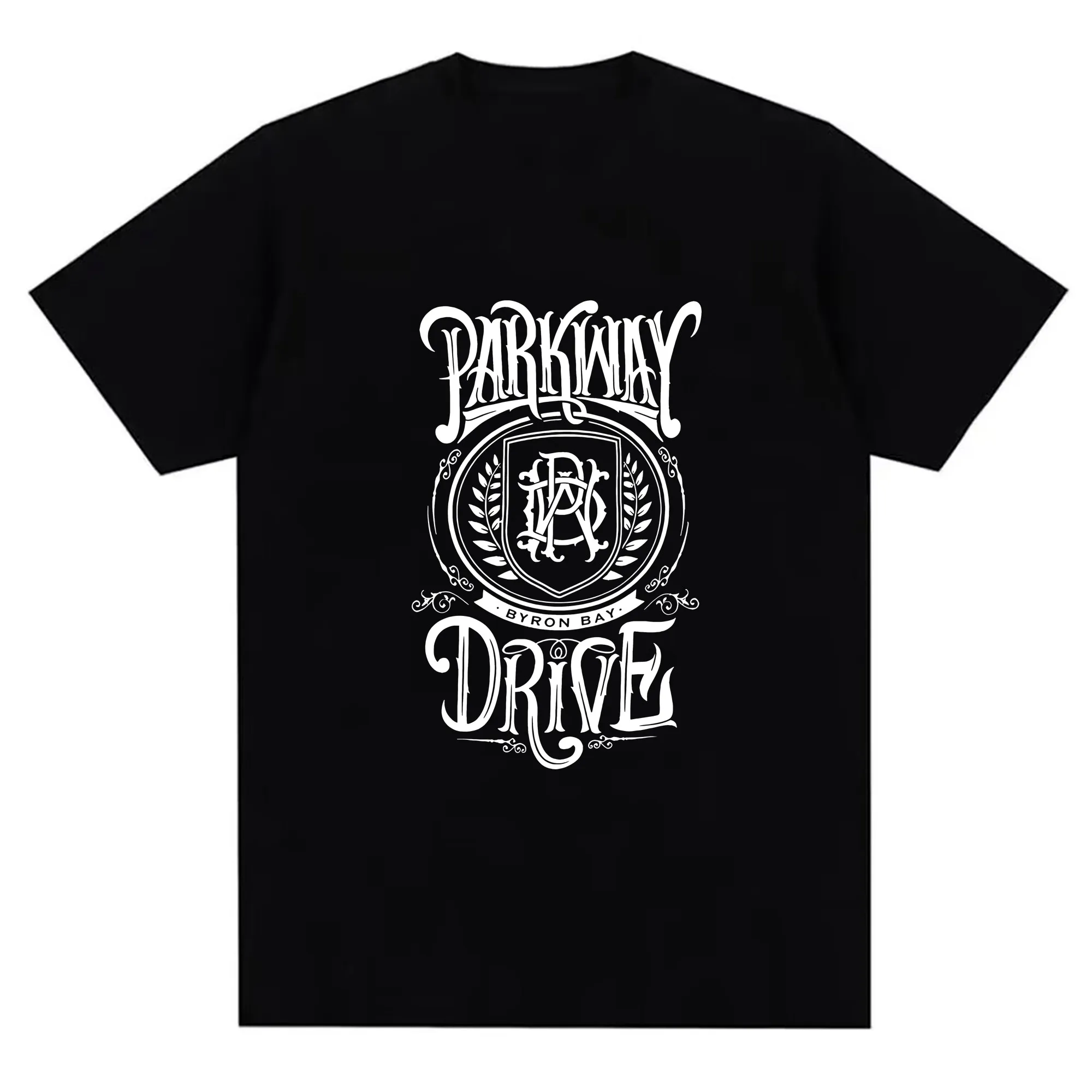 تي شيرت مطبوع بأكمام قصيرة للرجال، تصميم خلفية بيضاء نطاق جبل أحمر، 100% قطن مريح ومسامي، ملابس يومية غير رسمية #3