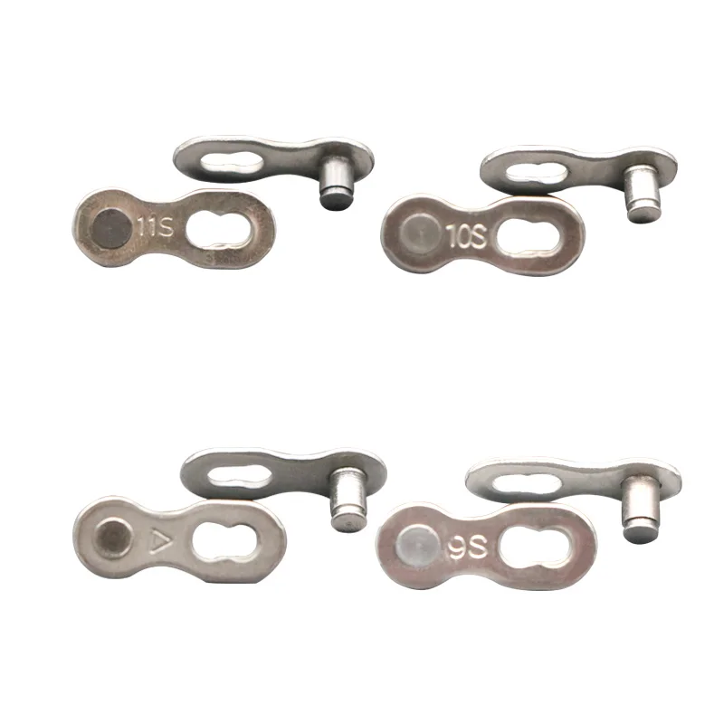 RIDERACE Bicycle Chain Link Connector Joints Magic Buttons 10 11 12 Speed 5 Pairs Road Cycling Mountain Bike Quick Master Links