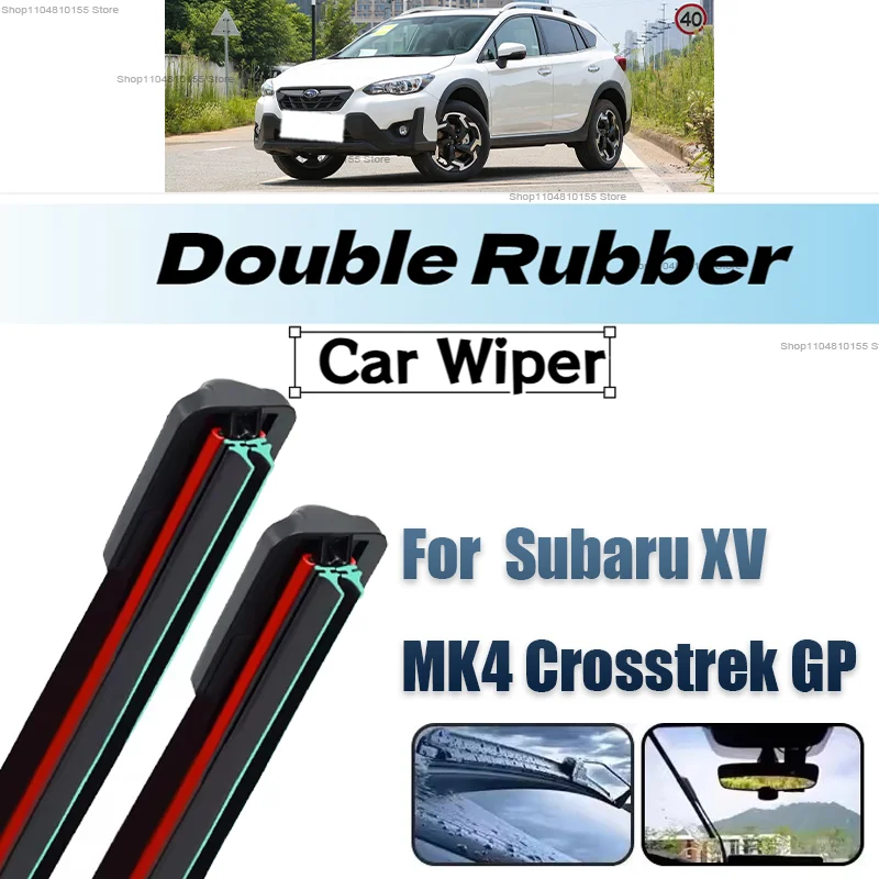 

Car Windshield Windscreen Front Rear Wiper Blade Rubber Accessories For Subaru XV MK4 Crosstrek GP 26"16"12" 2012-2014 2015 2016