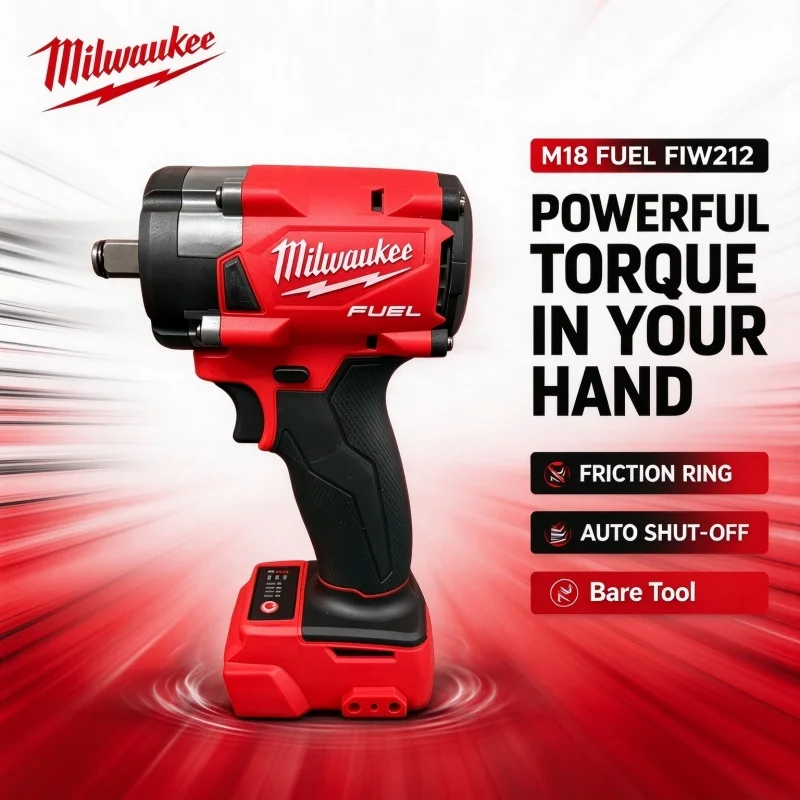 Milwaukee FIW212 M18 FUEL Compact Impact Wrench 1/2