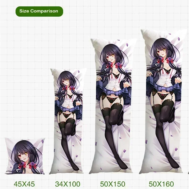 Poszewka na poduszkę Honkai Impact Bronya Zaych Anime Dakimakura Sexy Girl Otaku Body Hugging Waifu Poszewka na poduszkę Dostosuj pokrowiec na grę