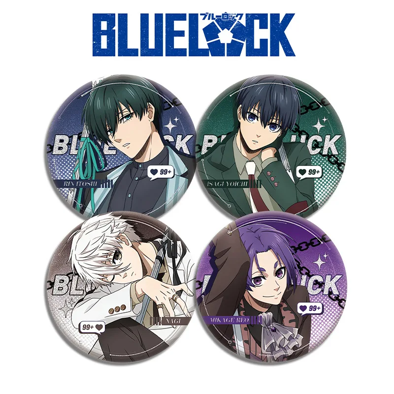 الأزرق قفل مزدوج فلاش شارة 75 مللي متر 58 مللي متر أنيمي الحيوانات الأليفة شارة 284 287 بالجملة أنيمي البضائع الأزرق قفل الأزرق قفل البضائع الأزرق #5