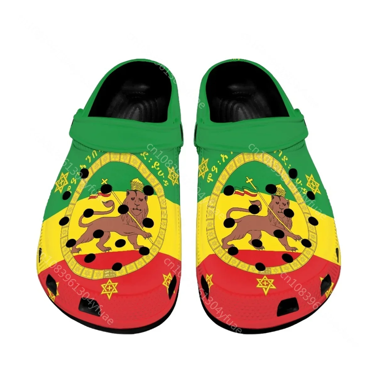 Fashion Summer Sandals Ladies Ethiopia Brand Designer Casual Breathable Women's Slippers Non Slip Outdoor Beach Slides Woman