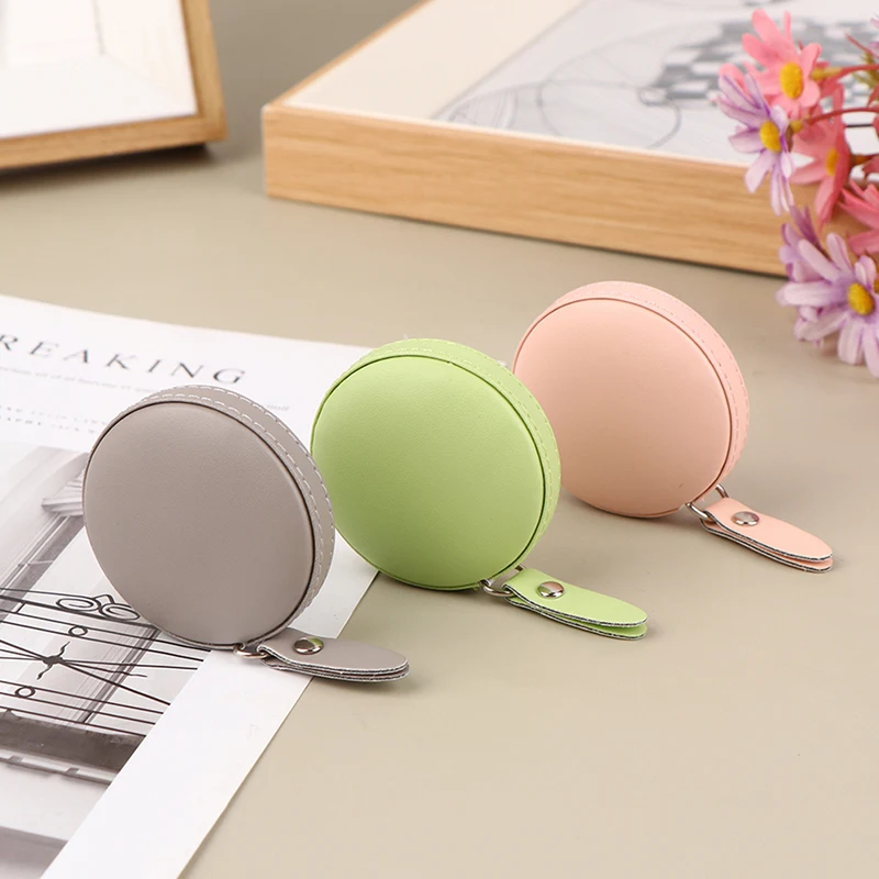 1Pc 1.5M Portable Retractable Vintage Style Mini Tape Nostalgia Measure Ruler Retro Sewing Centimeter Inch Roll Tape