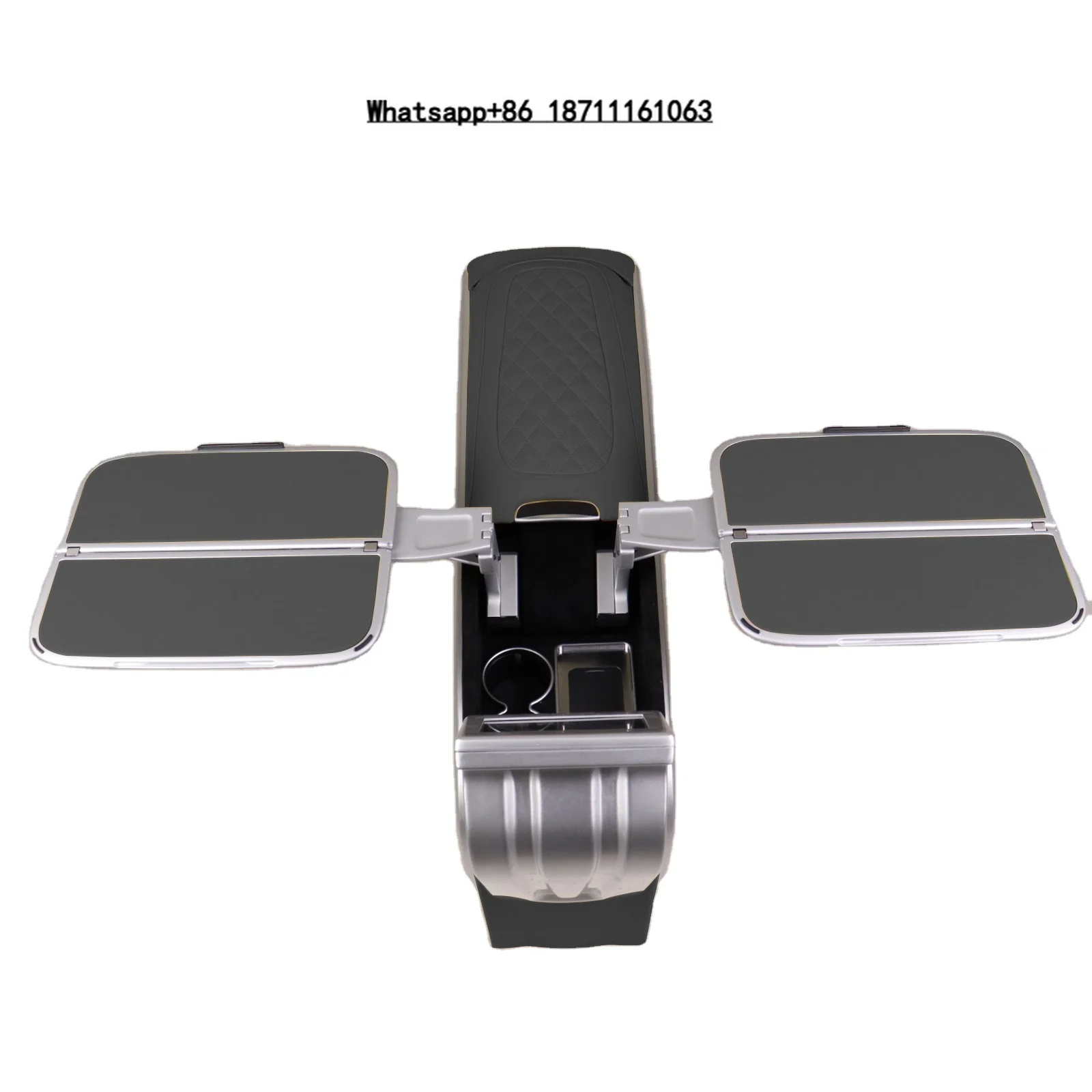 Luxury Center Console with Hidden Table Auto Interior Modify Accessories Box Armrest for MPV VAN RV MINIBUS Interior Kits
