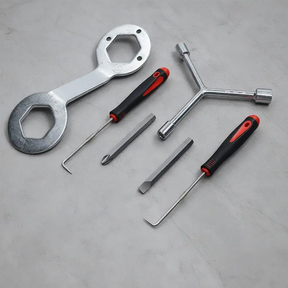 Pulse Washer Disassembly Tool Kit Carbon Steel Drum Cleaning Spanner Hook Household Appliance Service Repair Hardware