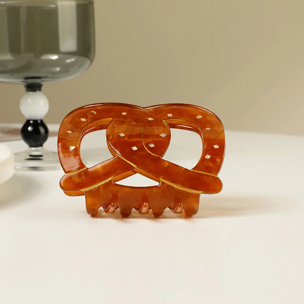 خمر مشبك شعر مقاطع الإبداعية القرش كليب لطيف الخبز مخلب شعر Brezen مخلب شعر مقاطع الشعر التفتيل اكسسوارات للنساء