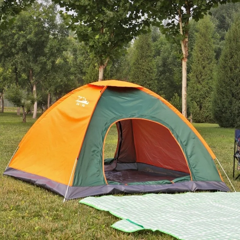 

Tent outdoor folding portable field camping tent equipment camping equipment rainproof mosquito proof tent wholesale