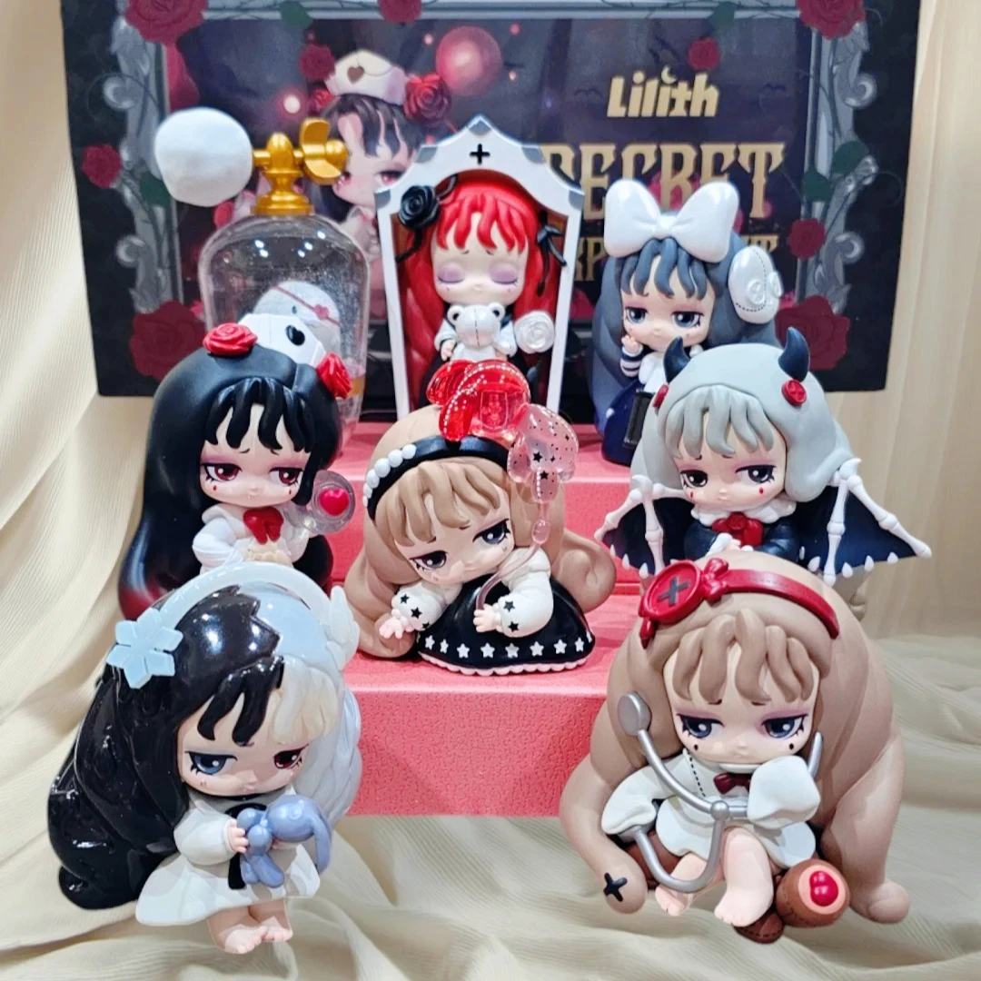 

Lilith Secret Experiment Series Blind Box Mystery Box Guess Bag Cute Doll Kawaii Anime Figure Collection Model Surprise Toys