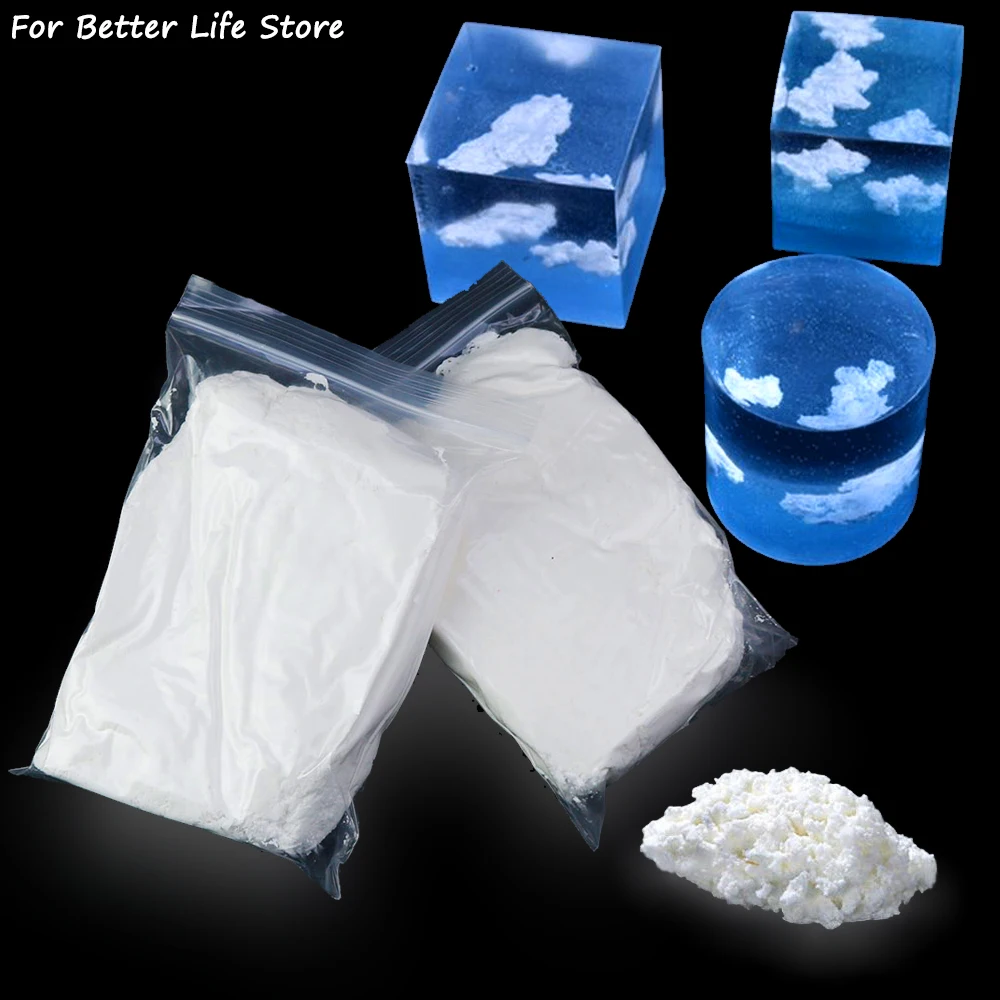 

For Better Life 1PC White Clouds Roll Mud Jewelry Making Gifts Fillers Resin Fillings For New Year Christmas Not Sticky