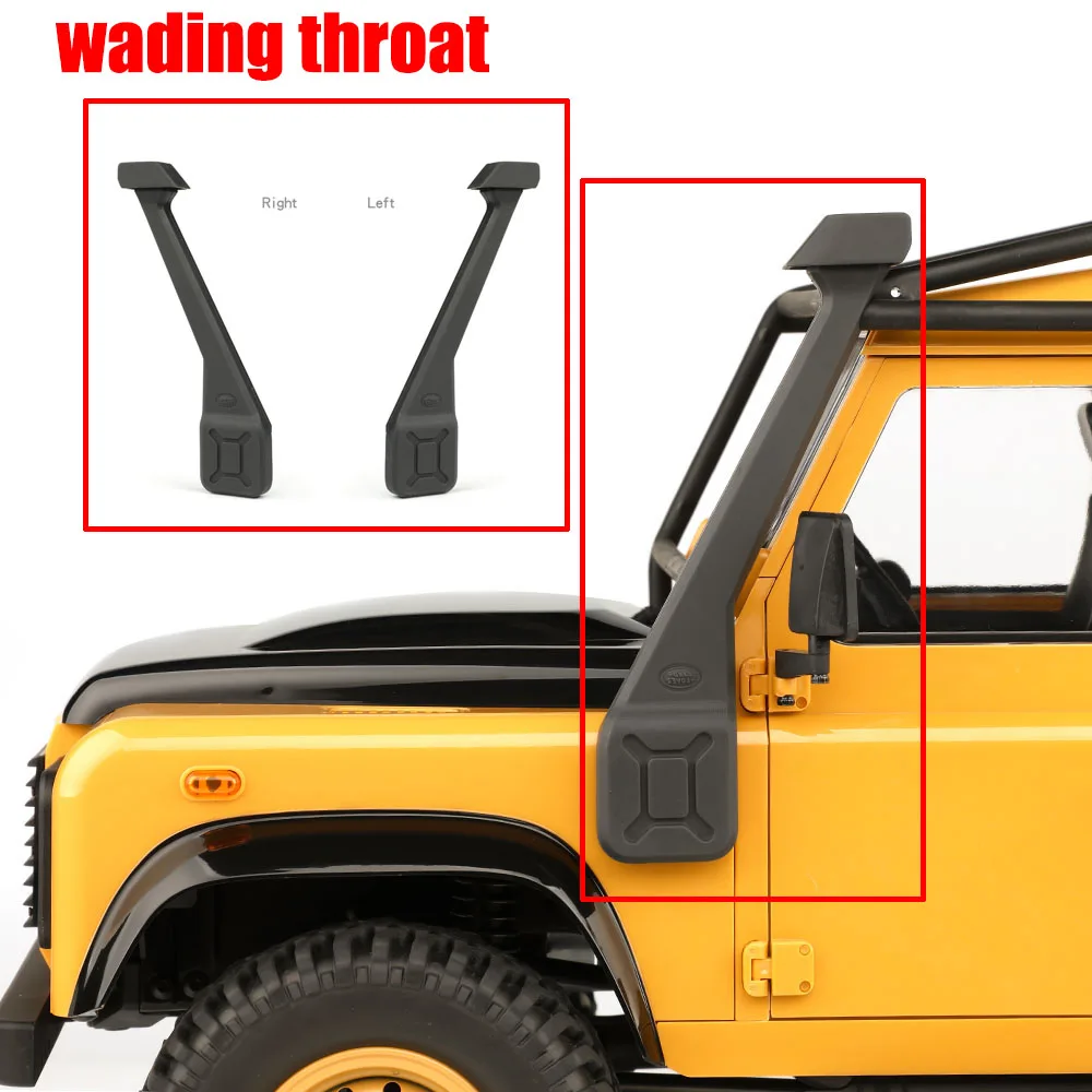 

DIY Wading Hose Rubber Toy Car Parts for 1/10 RC Crawler Car Traxxas TRX4 Defender Bronco AXIAL SCX10 RC4WD D90 Upgrade Parts