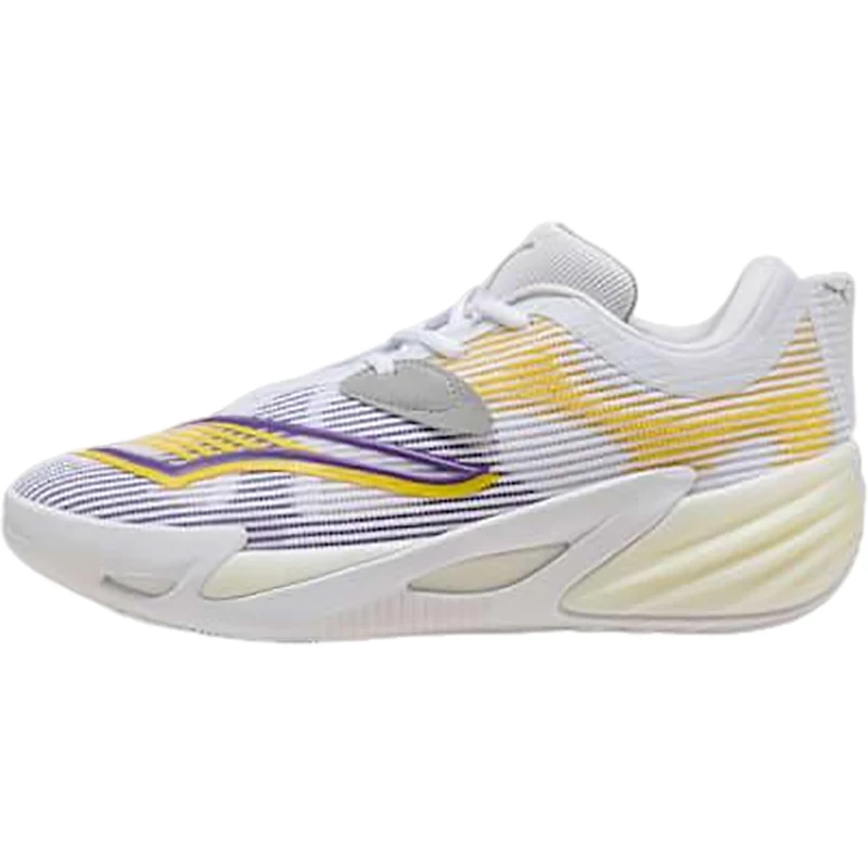 Puma genuine Four Seasons Men's and Women's Breathable Support Anti Twist Training Basketball Shoes 312307-02