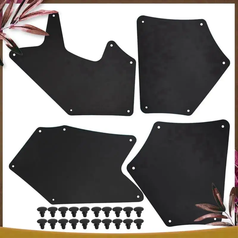 

AB59-Splash Apron Seal Set For Toyota Sequoia 53737-0C030 53736-0C030 Mud Flaps Fender Liner Replacement Mudflaps