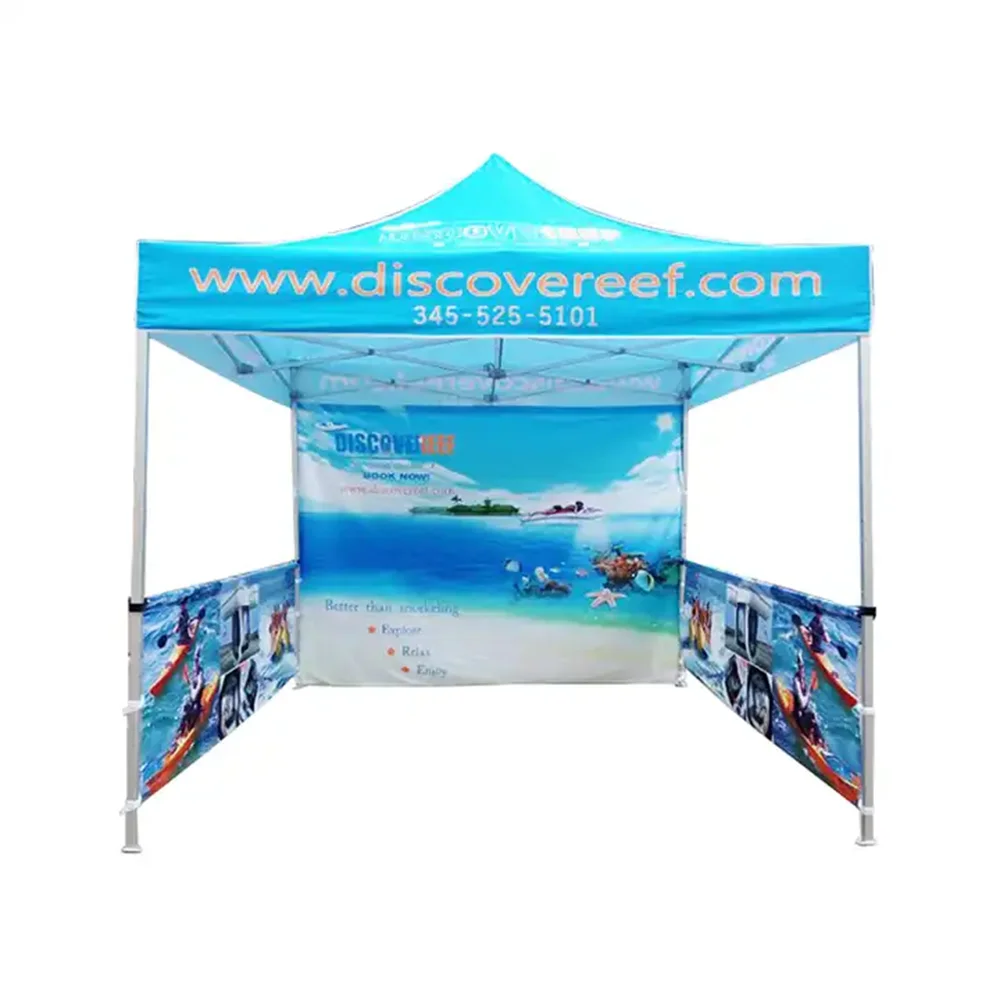 

Durable Tent Easy up Canopy Custom Sponser Race Event Aluminium Frame Tent for Reception