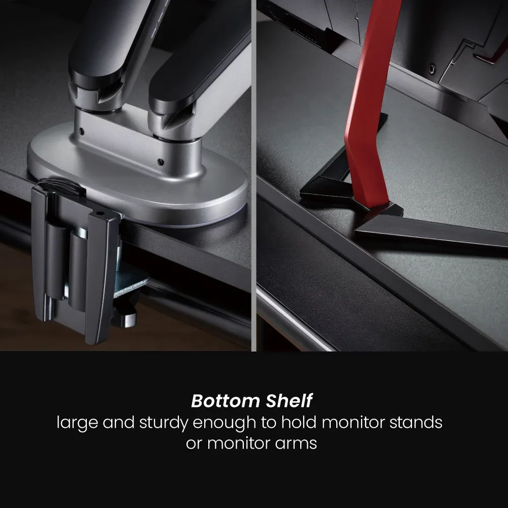 STB-191 Gaming Desk Desktop Organizer Lager regal Rack verstellbar Display Stand Regal Organizer mit Monitor Riser