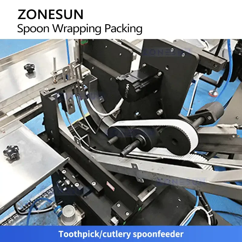 ZONESUN ZS-DFSP350 Disposable Cutlery Wrapping Machine Tableware Packing Machine