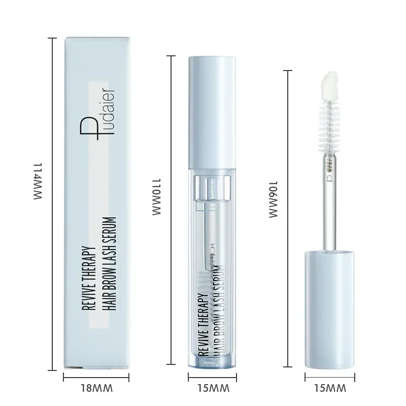 Pudaier Fast Eyelash Growth Serum Eyelash Eyebrow Growth Strong Makeup Extension Treatment Eyelash Growth Thicken Care ผลิตภัณฑ์