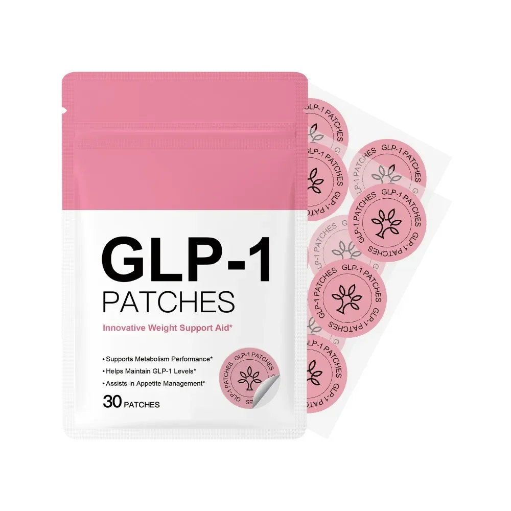 

GLP-1 Body Patches, 30 Patches for Appetite Control and Metabolism Boost, Plant-Based Formula