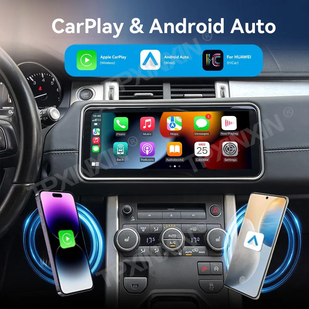 12.3 بوصة راديو السيارة الوسائط المتعددة مشغل فيديو لاند رينج روفر إيفوك L538 2010-2019 نظام تحديد المواقع والملاحة ستيريو Carplay رئيس وحدة #3