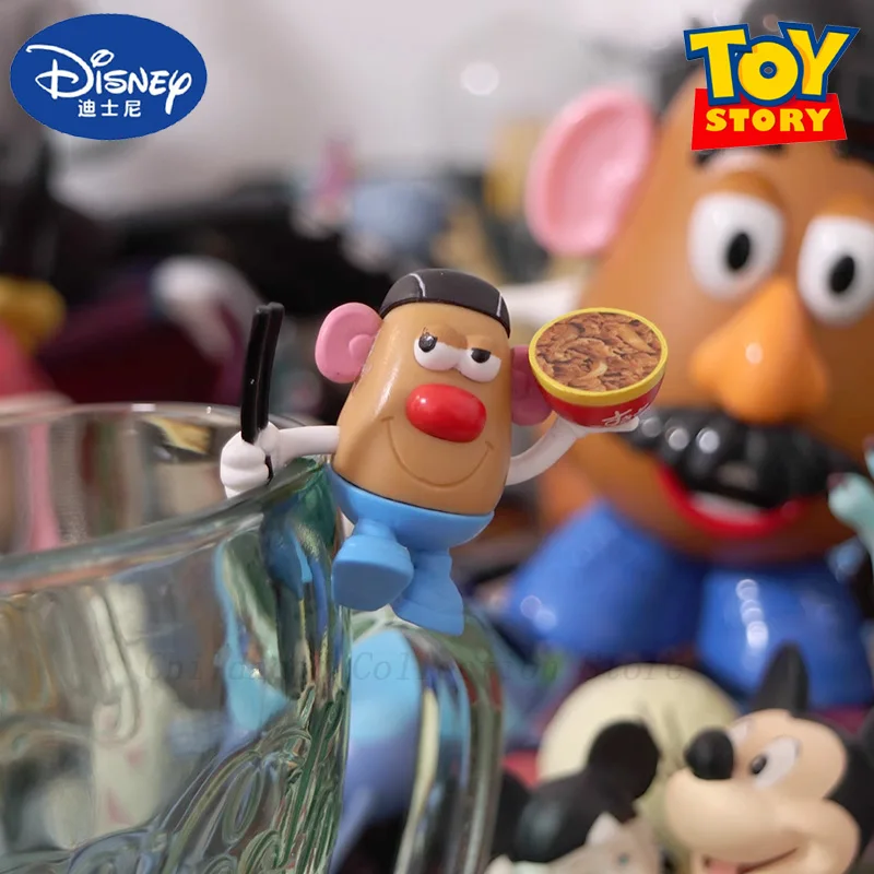 Kawaii Disney Toy Story Mr. and Mrs. Potato Head Action Figure Toys Cup Edge Dolls Anime Cute Cup Edge figurine regalo per bambini