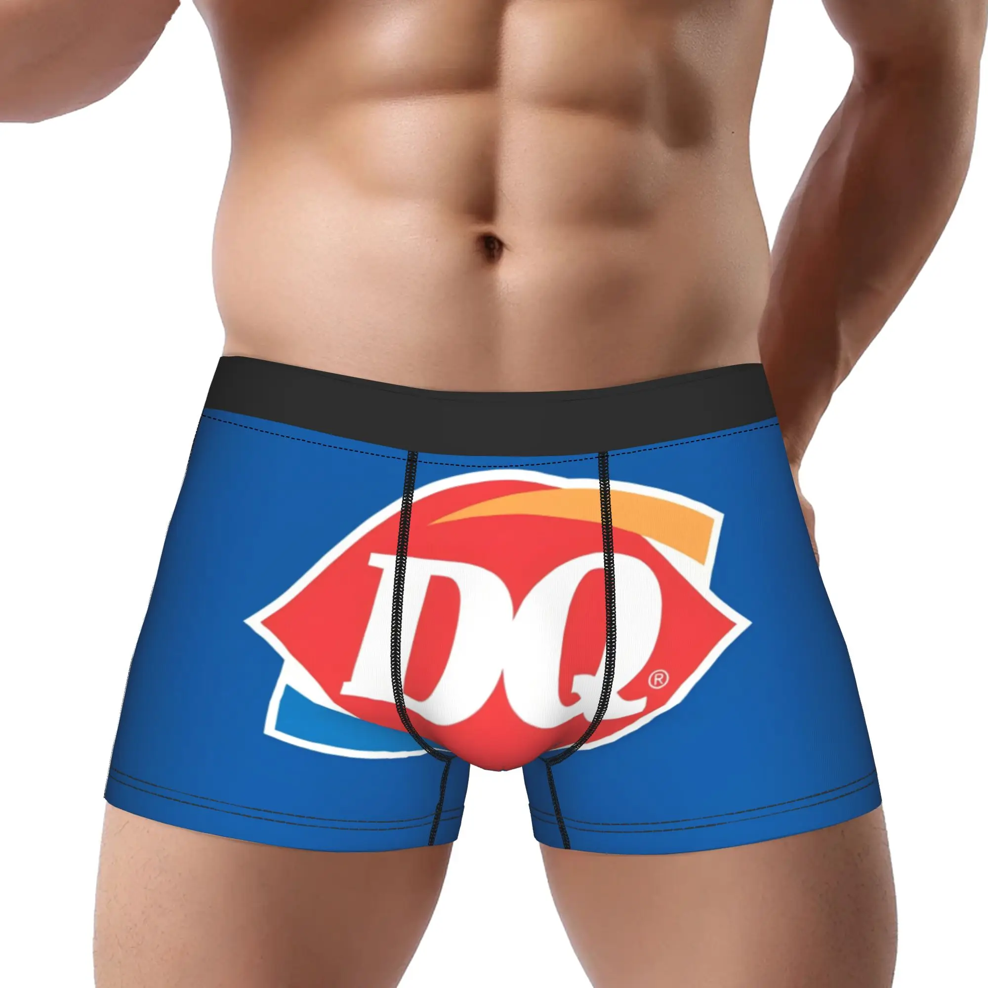 

Трусы Dairy Queen DQ, дышащие трусики, мужское нижнее белье, вентилируемые шорты, трусы-боксеры