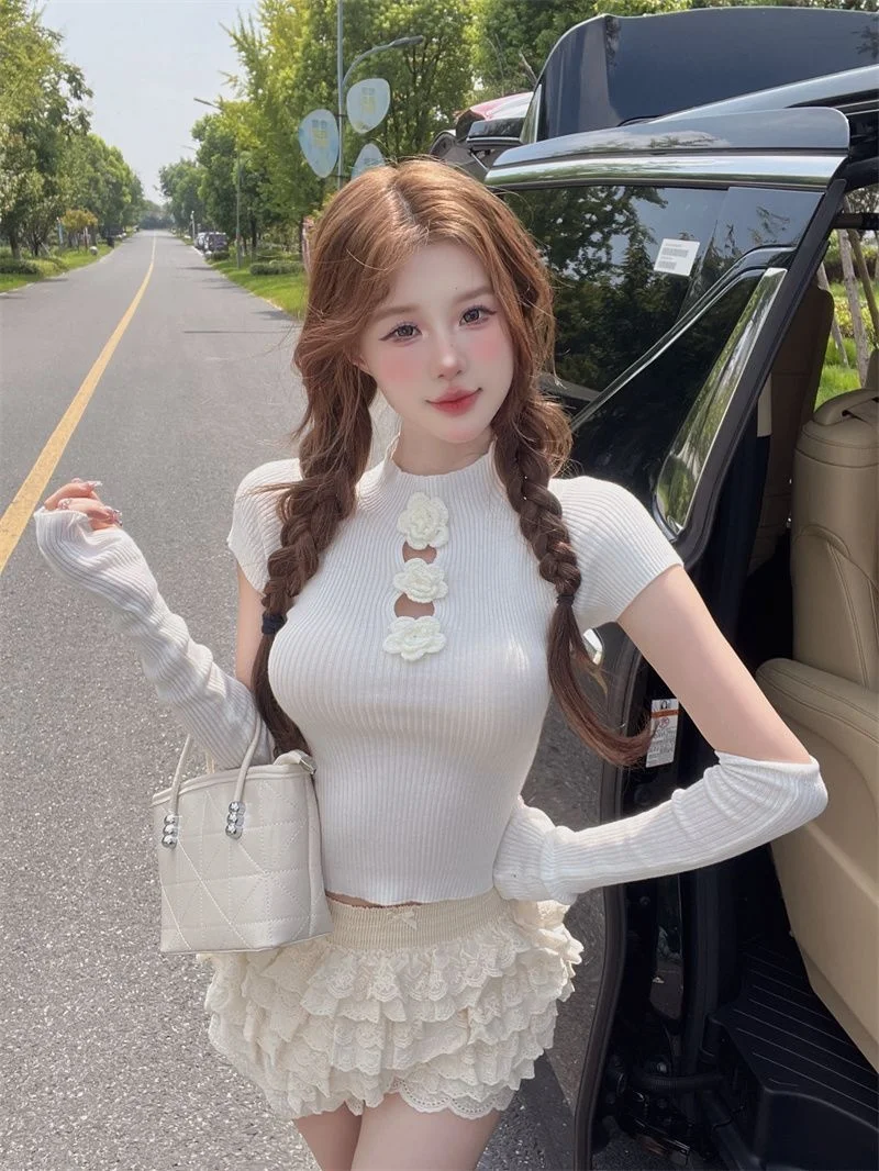 Afneembare mouw gebreide trui dames truien streetwear winter gedraaid minimalisme klassieke Britse stijl comfortabele meisjes