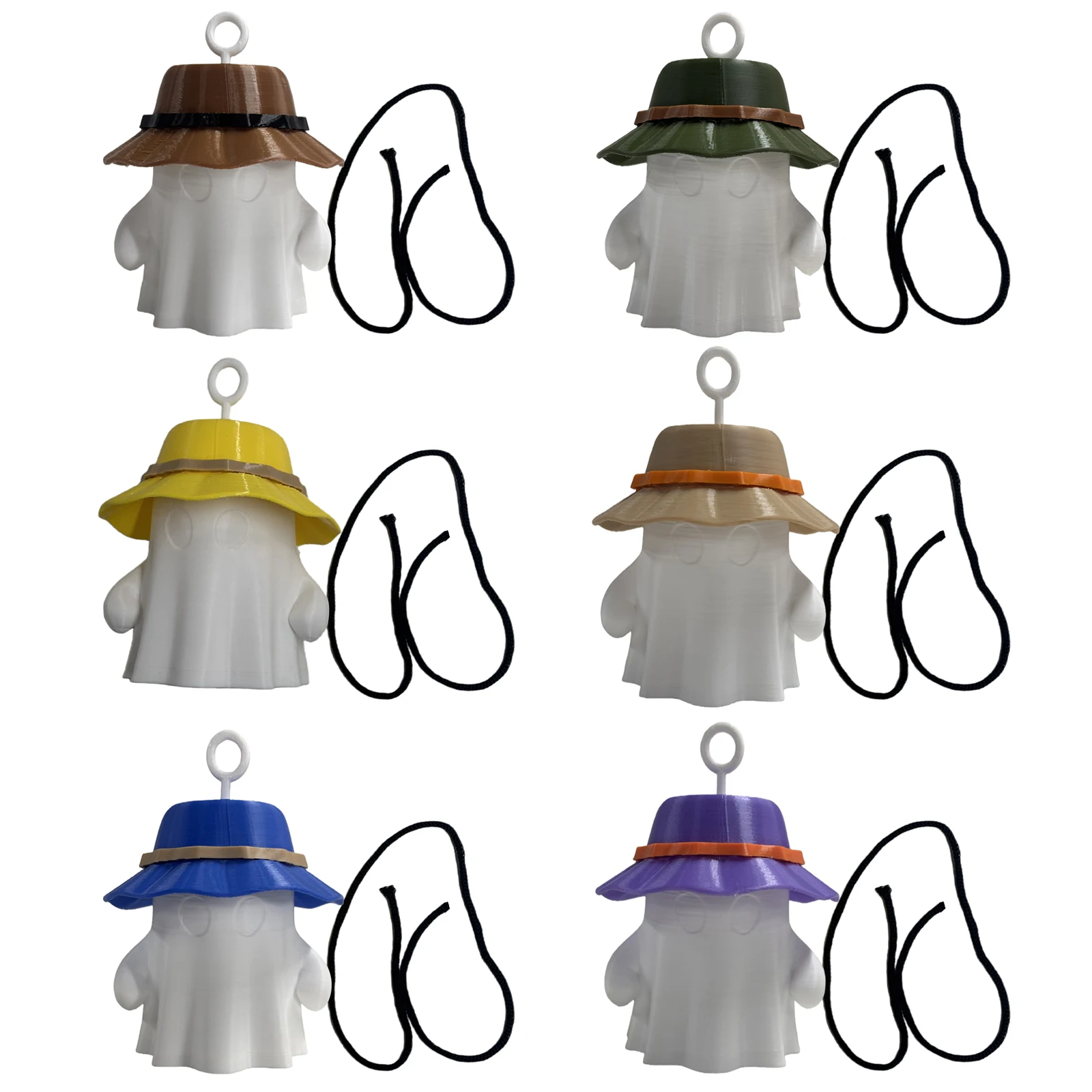 LED Campfire Ghosts Lamps Multi-Purpose Hanging Ghost Bedside Lights Creative Ghosts Table Lamp for Halloween Camping Decors view 5