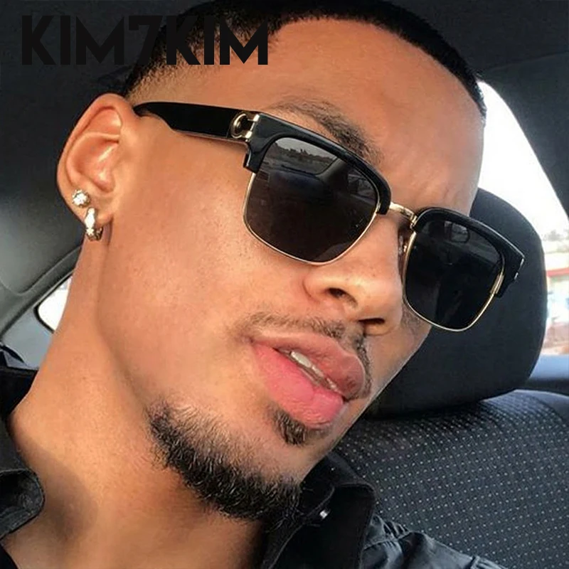 

Steampunk Square Sunglasses Men 2026 Photochromic Luxury Brand Designer Vintage Classic Eyewear Driving Retro Shades Sun Glasses