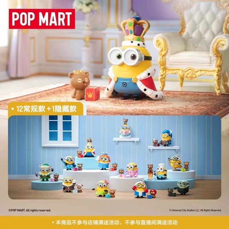 Auf Lager Original POP MART Bedtime Stories von Bob und Tim Series Blind Box Niedliche Figur Anime Überraschung Desktop-Dekoration Geschenke