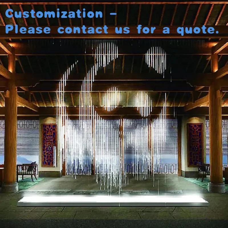 

custom.New Style Printing Waterfall Factory Graphical Digital Curtain With LED Light