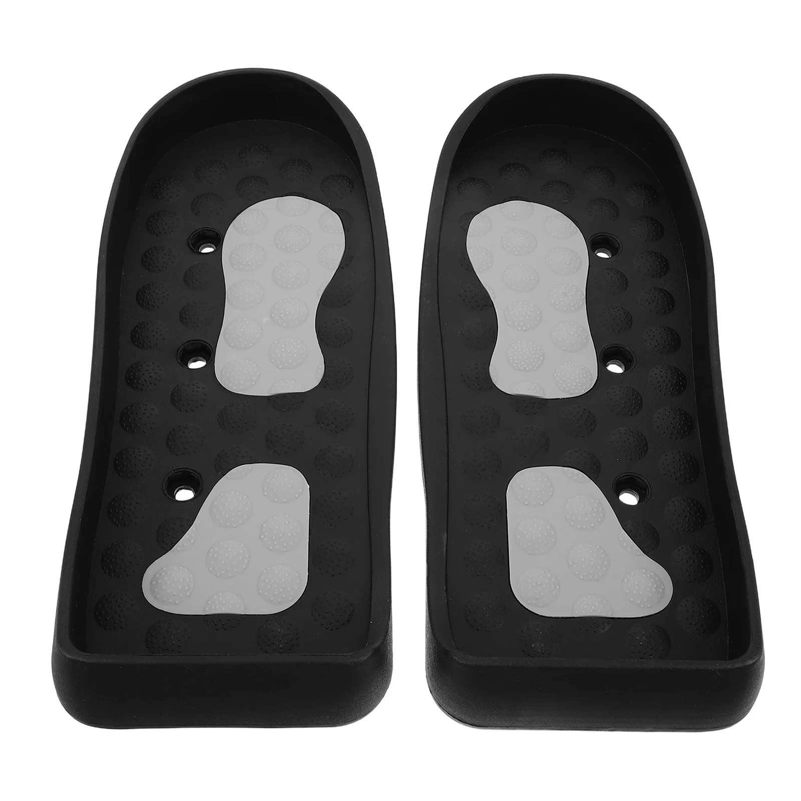 1 paar elliptische machine voetpedalen universele vervanging voor fitnessapparatuur comfort grip antislip loopvlak stille werking