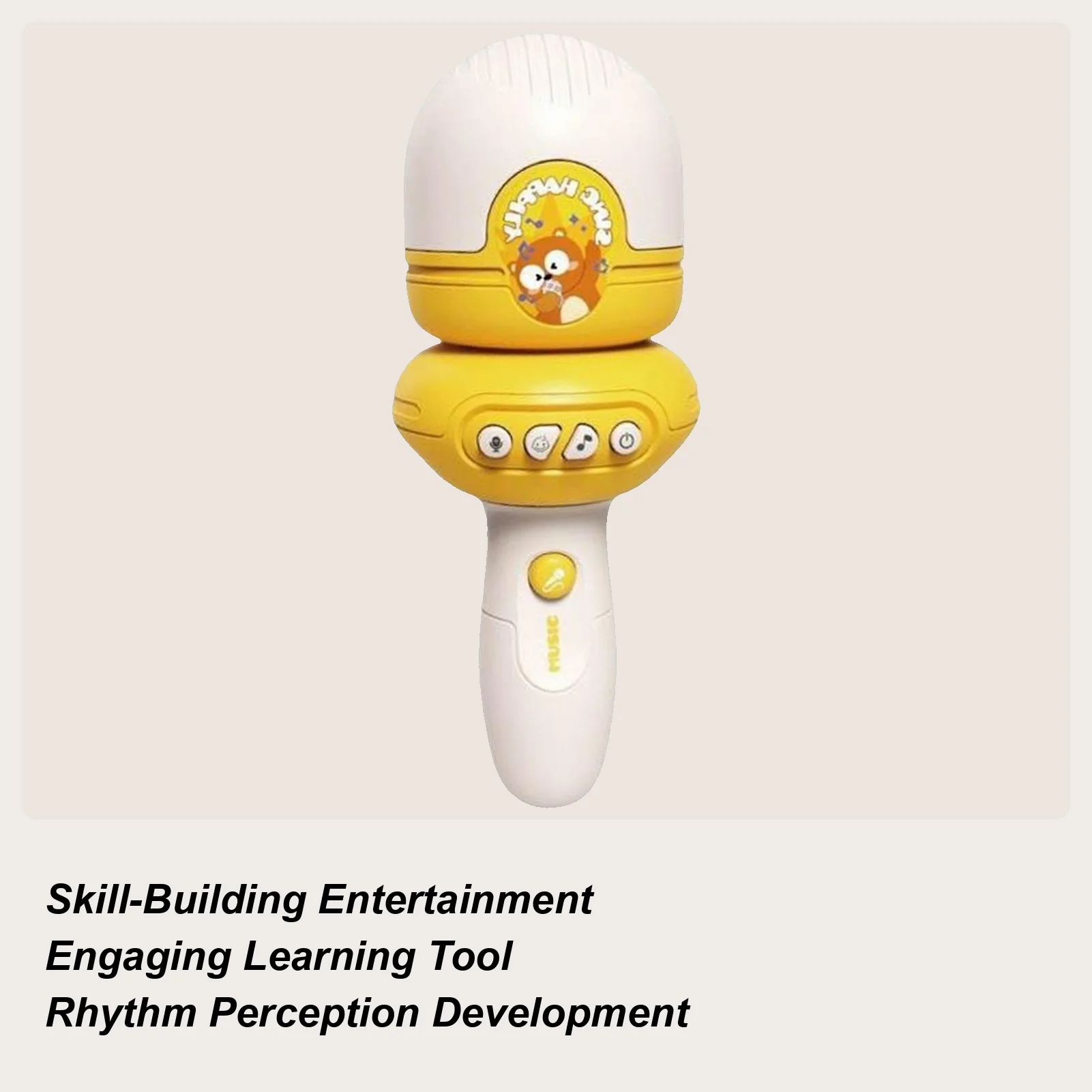 

Kids Microphone Voice Changer Microphone For Kids Voice Changing Singing Device With Recording Function For 3 Years Old Children