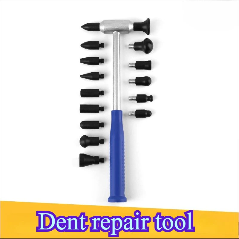 

Paintless Car Dent Repair Hammer, Auto Remover Hammer With 15 Heads,No Trace Shaping Body Repair For Car Dent