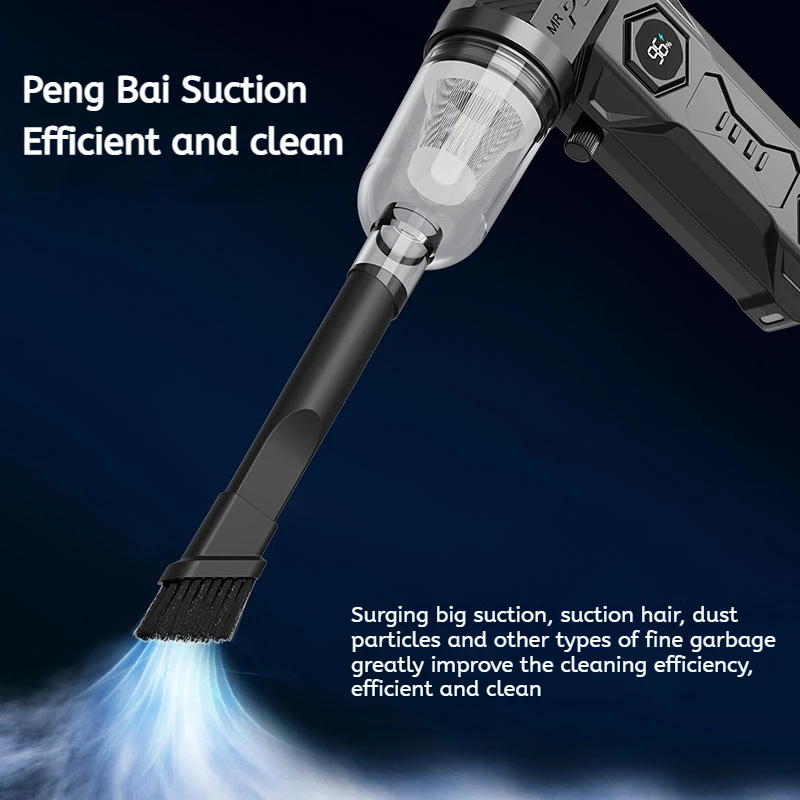 เครื่องเป่าลมแรงสูง 990000 รอบต่อนาที รุ่น X11Pro Turbo Jet Blower พร้อมชุดดูดฝุ่น กล่องเก็บของ พัดลมเทอร์โบแรงพิเศษ แบตเตอรี่ 10000mAh ลมแรง 70 เมตร/วินาที